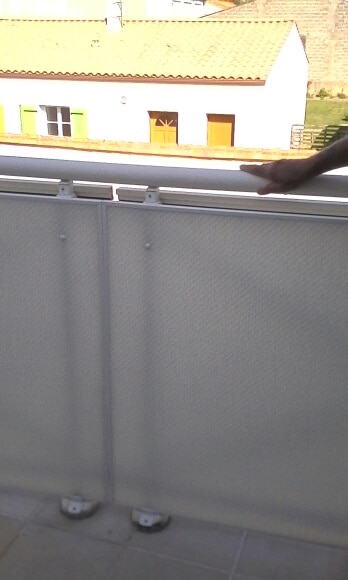 panneau trespa meteon 3mm pour l'habillage de balcon